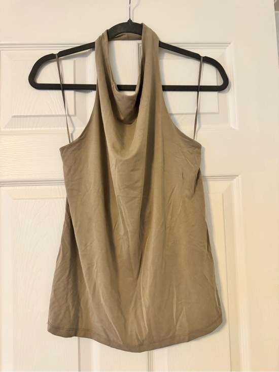 a new day Tops - a new day Taupe Cowl Neck Camisole